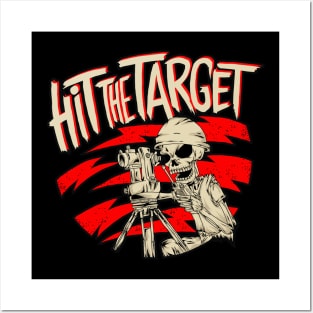 SURVEYOR, HIT THE TARGET Posters and Art